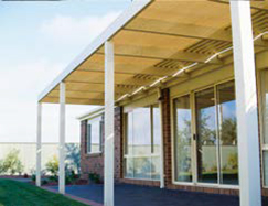 Waterproof Shade Fabric (WP) with Enhanced Weatherproofing and UV Protection, Suitable for Outdoor Use and Capable of Withstanding Heavy Rainfall and Sunlight Exposure, Featuring Long-Life Warranty